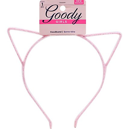 Goody Girls Headband Plastic Cat Ear Pink - Each - Image 2