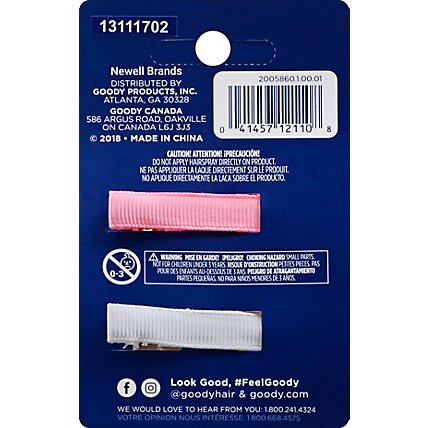 Goody Girls Salon Clips Bow Glitter - 2 Count - Image 3
