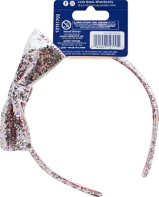 Goody Girls Headband Bow Glitter - Each - Image 3