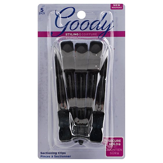 Goody Grooved Sectioning Clips - 5 Count