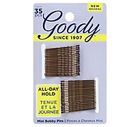 Goody Bobby Pins Mini Brown - 35 Count