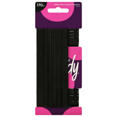 Goody Bobby Pins Black Value Pack - 170 Count