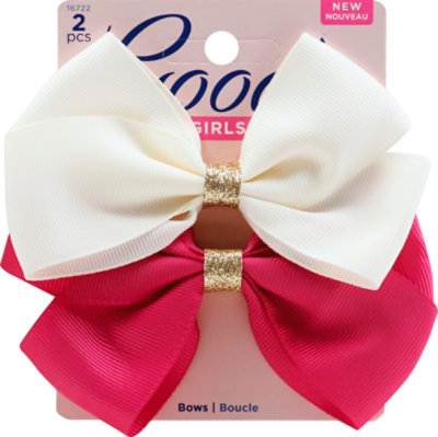 Goody Girls Barrettes Bow Gold - 2 Count - Image 2