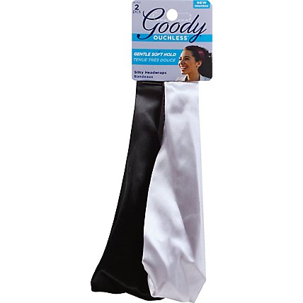 Goody Ouchless Headwraps Silky Gentle Soft Hold - 2 Count - Image 2