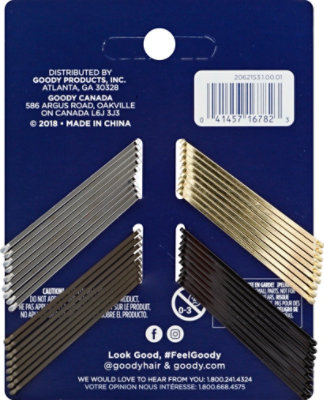 Goody Bobby Pins Metallic - 35 Count - Image 3