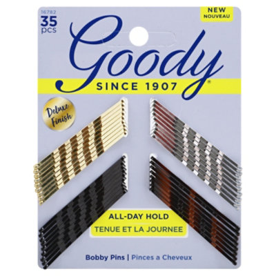 Goody Bobby Pins Metallic - 35 Count - Image 1