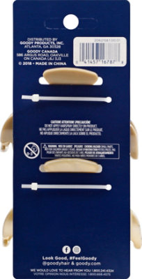 Goody Claw Clips Medium Blonde - 2 Count - Image 3