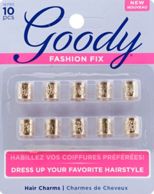 Goody Fashion Fix Hair Charms - 10 Count - Image 2