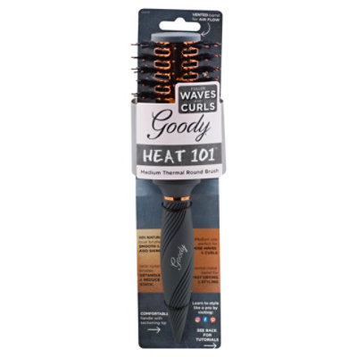 Goody Heat 101 Hairbrush Round Thermal Medium - Each - Image 1