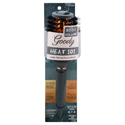 Goody Velvet Shine Round Brush Assorted Colors 1 Ct