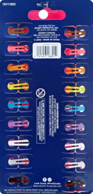 Goody Girls Snap Clips Rainbow Value Pack - 30 Count - Image 3