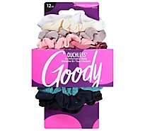 Goody Ouchless Scrunchies Skinny Value Pack - 12 Count
