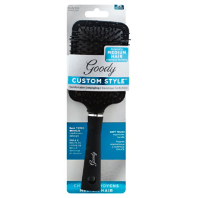 Goody Custom Style Hairbrush Paddle Comfortable Detangling Medium Hair - Each