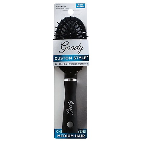 Goody Custom Style Hairbrush Purse On The Go Medium Hair - Each