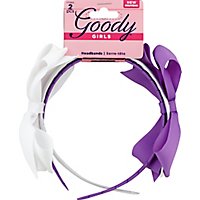 Goody Girls Headbands Grosgrain Bow - 2 Count - Image 2