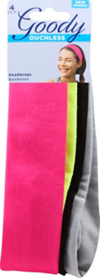 Goody Ouchless Headwraps Mesh Neon - 4 Count - Image 2