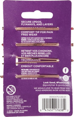 Goody Bobby Slides Mix And Match Gold - 4 Count - Image 4