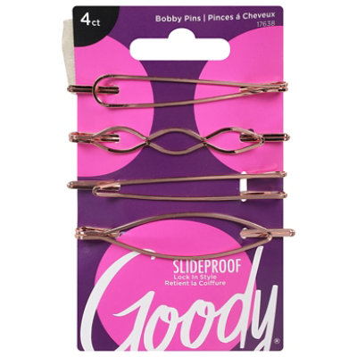 Goody Bobby Slides Mix And Match Gold - 4 Count - Image 1