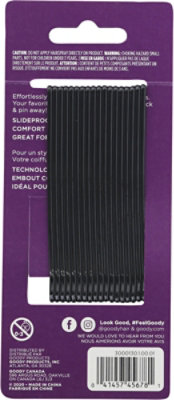 Goody Slideproof Bobby Pins Wrap Black - 18 Count - Image 4