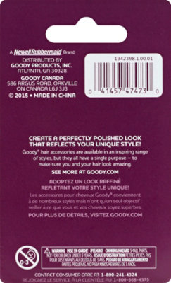 Goody Hair Pins 2 Sizes Brown Value Pack - 100 Count - Image 3