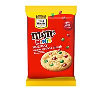 Nestle Toll House M&M'S Minis Holiday Refrigerated Sugar Cookie Dough - 14 Oz