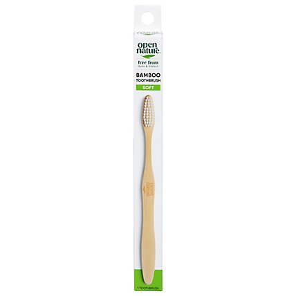 Open Nature Toothbrush Bamboo - Each - Image 2