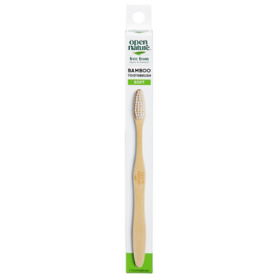Open Nature Toothbrush Bamboo - Each