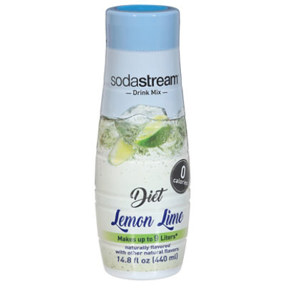 SodaStream Sparkling Drink Mix Diet Lemon Lime - 14.8 Fl. Oz.