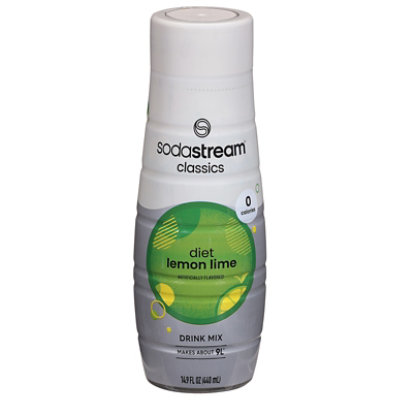 SodaStream Sparkling Drink Mix Diet Lemon Lime - 14.8 Fl. Oz.
