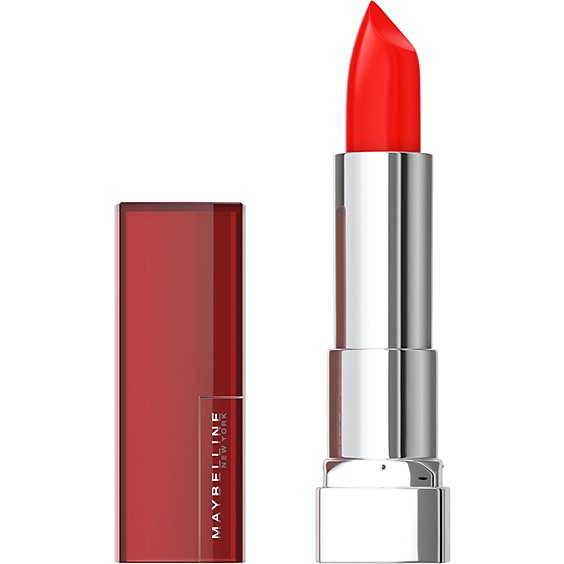 Maybelline Color Sensational Coral Rise Cream Finish Lipstick Makeup - 0.15 Oz