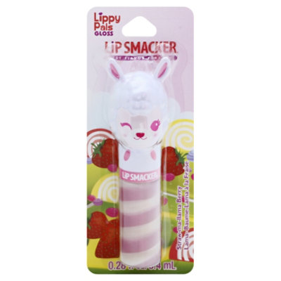 Lip Smacker Straw-Ma-Llama Berry Lippy Pals Gloss - 0.28 Fl. Oz. - Image 3
