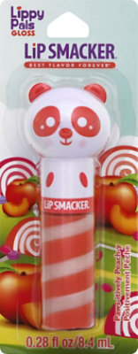 Lippy Pal Swirl Lip Gloss Panda Paws Itively Peachy - Each - Image 2