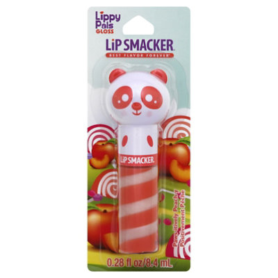 Lippy Pal Swirl Lip Gloss Panda Paws Itively Peachy - Each