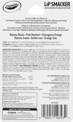 Lip Smacker Crayola Trio Collection Lip Balm - 0.42 Oz - Image 5