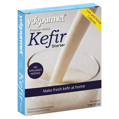Yogourmet Kefir Starter Freeze Dried 6 Count - 1 Oz - Image 1
