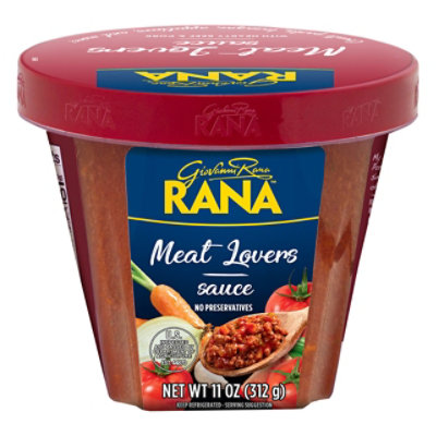 Rana Pasta Sauce Meat Lovers 11 Oz Tom Thumb