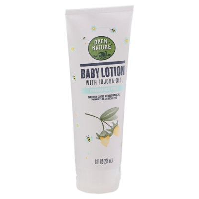 Open Nature Baby Lotion With Jojoba Oil Fragrance Free - 8 Fl. Oz.