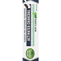 Open Nature Toothpaste Activated Charcoal Mint - 4.8 Oz - Image 4