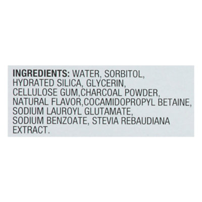 Open Nature Toothpaste Activated Charcoal Mint - 4.8 Oz - Image 3