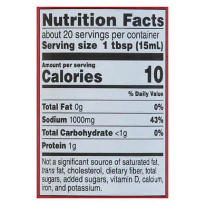 O Organics Soy Sauce - 10 Fl. Oz. - Image 3