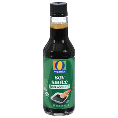 O Organics Soy Sauce Less Sodium - 10 Fl. Oz. - Image 3