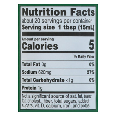 O Organics Soy Sauce Less Sodium - 10 Fl. Oz. - Image 3