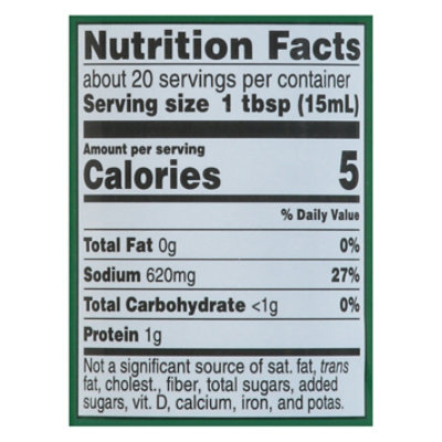 O Organics Soy Sauce Less Sodium - 10 Fl. Oz. - Image 4