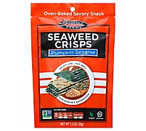 Seapoint Farms Seaweed Crisps Pumpkin Sesame - 1.2 Oz