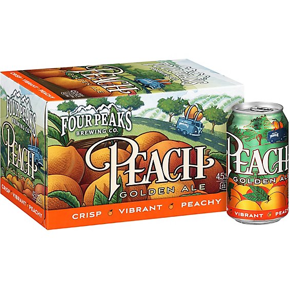 Four Peaks Peach Golden Ale Cans - 6-12 Fl. Oz.