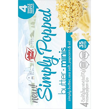 Jolly Time Simply Popped Microwave Popcorn Butter Minis - 4-15 Oz - Image 6