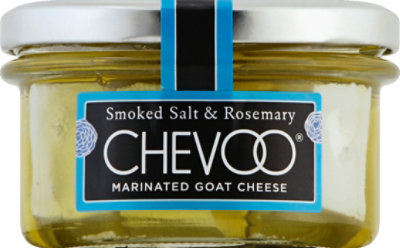 CHEVOO Goat Cheese Marinated Smoked Salt & Rosemary - 4 Oz - Image 2