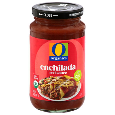 O Organic Enchilada Sauce Red Mild - 14 Oz - Image 2