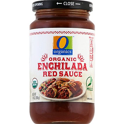O Organic Enchilada Sauce Red Mild - 14 Oz - Image 2
