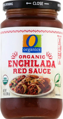 O Organic Enchilada Sauce Red Mild - 14 Oz - Image 2